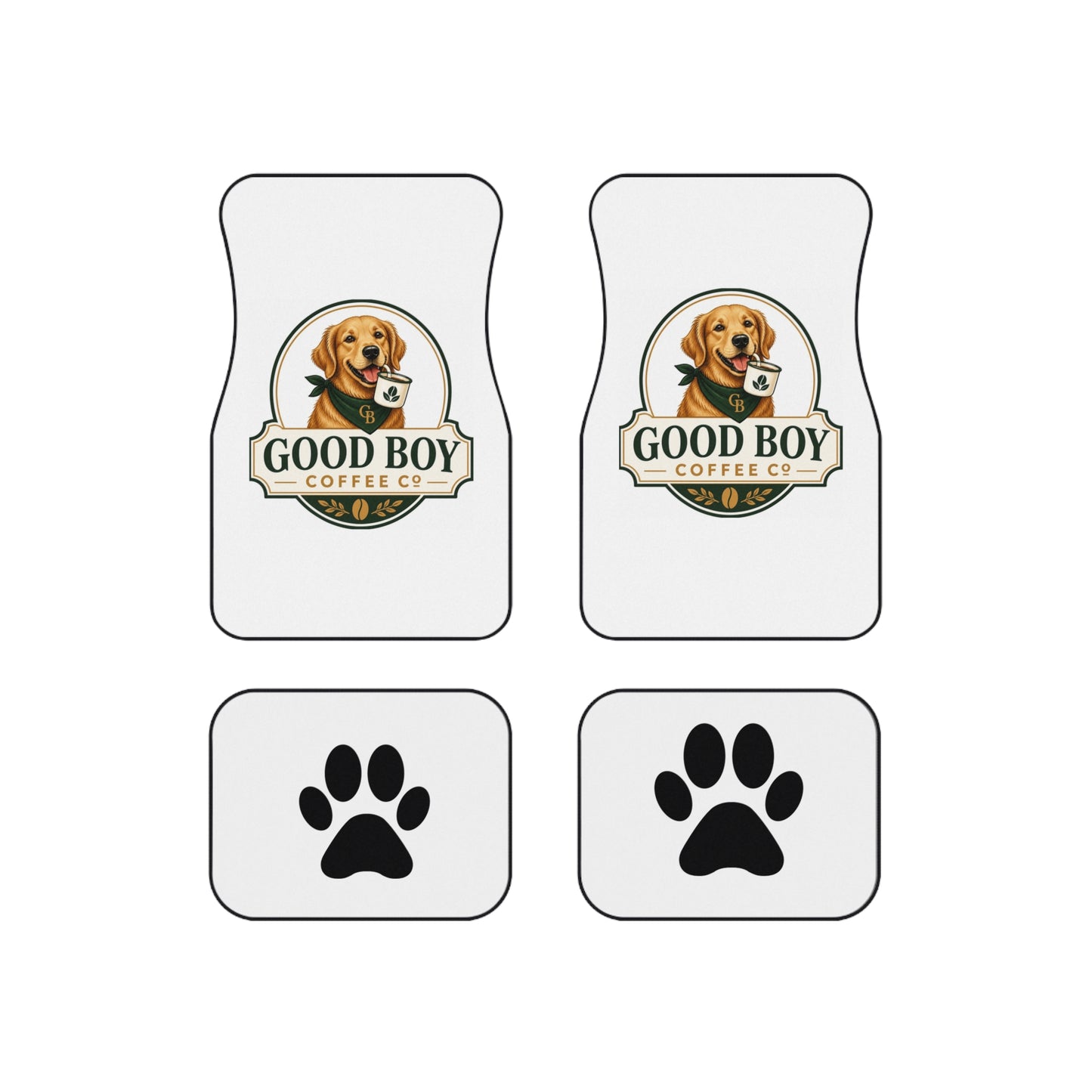 Good Boy Coffee Car Mats (Set of 4)